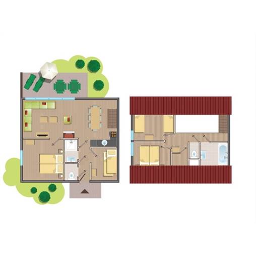 Comfort cottage LH845 at Limburgse Peel